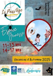 Les vacances d’automne des 11-17 ans